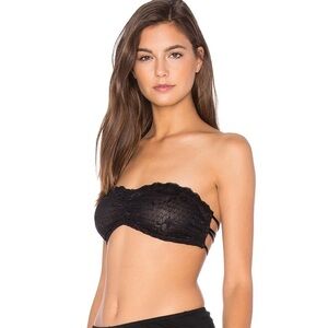 nwt // free people strappy lace bandeau